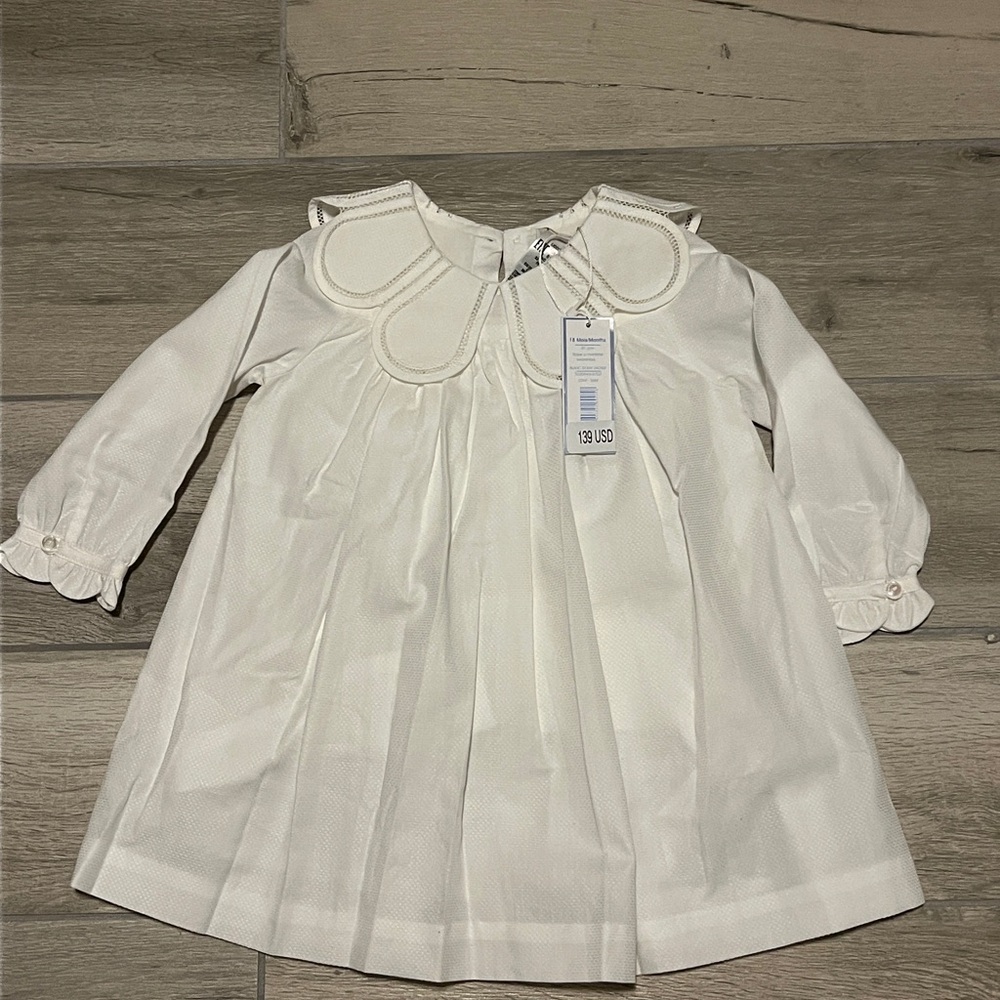 Jacadi White Formal Kids Dress